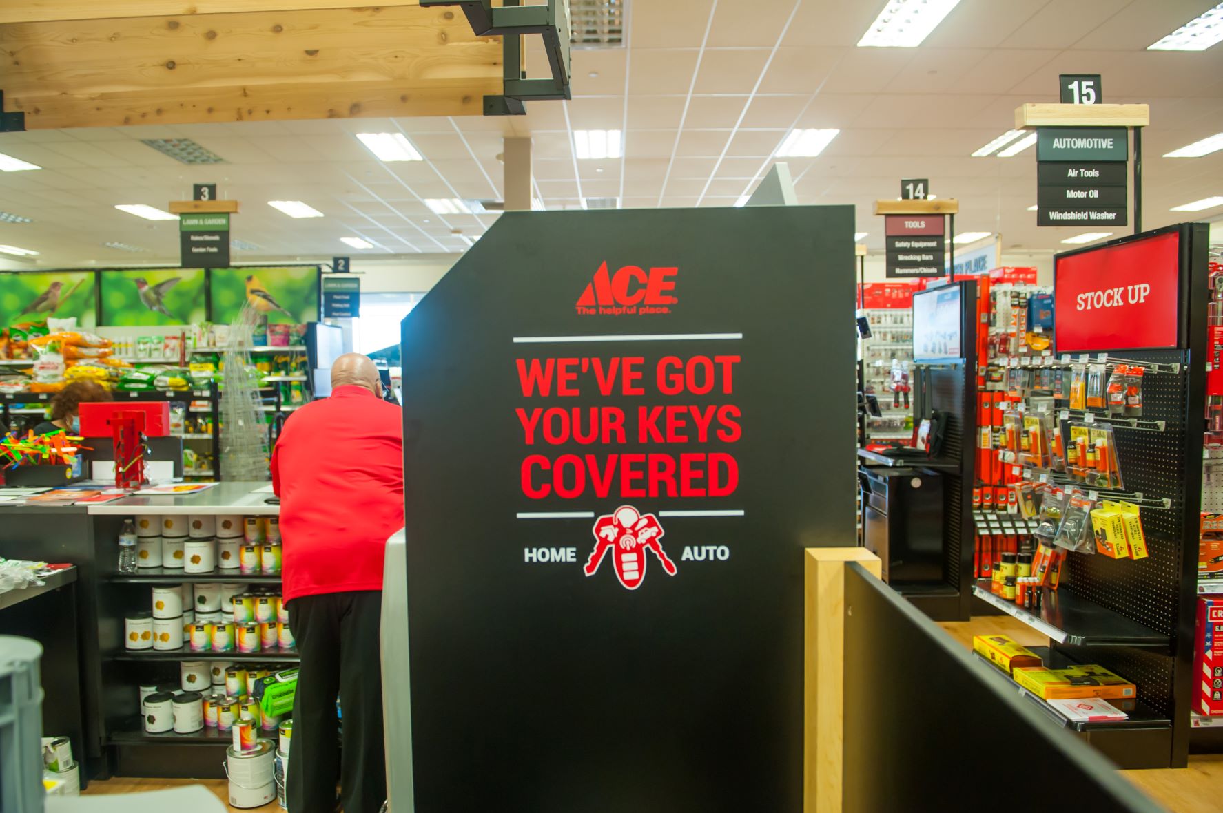 Inside an ACE Hardware Store