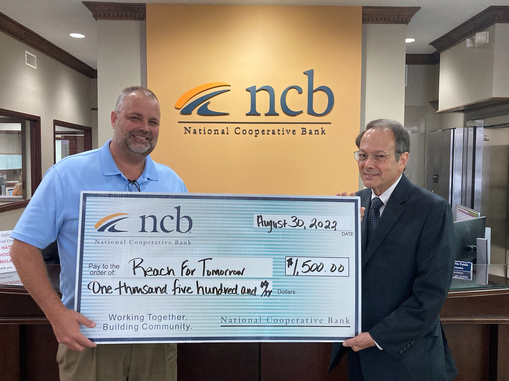 National Cooperative Bank Provides $150,000 in Grants to Non-Profit Organizations Nationwide in 2022