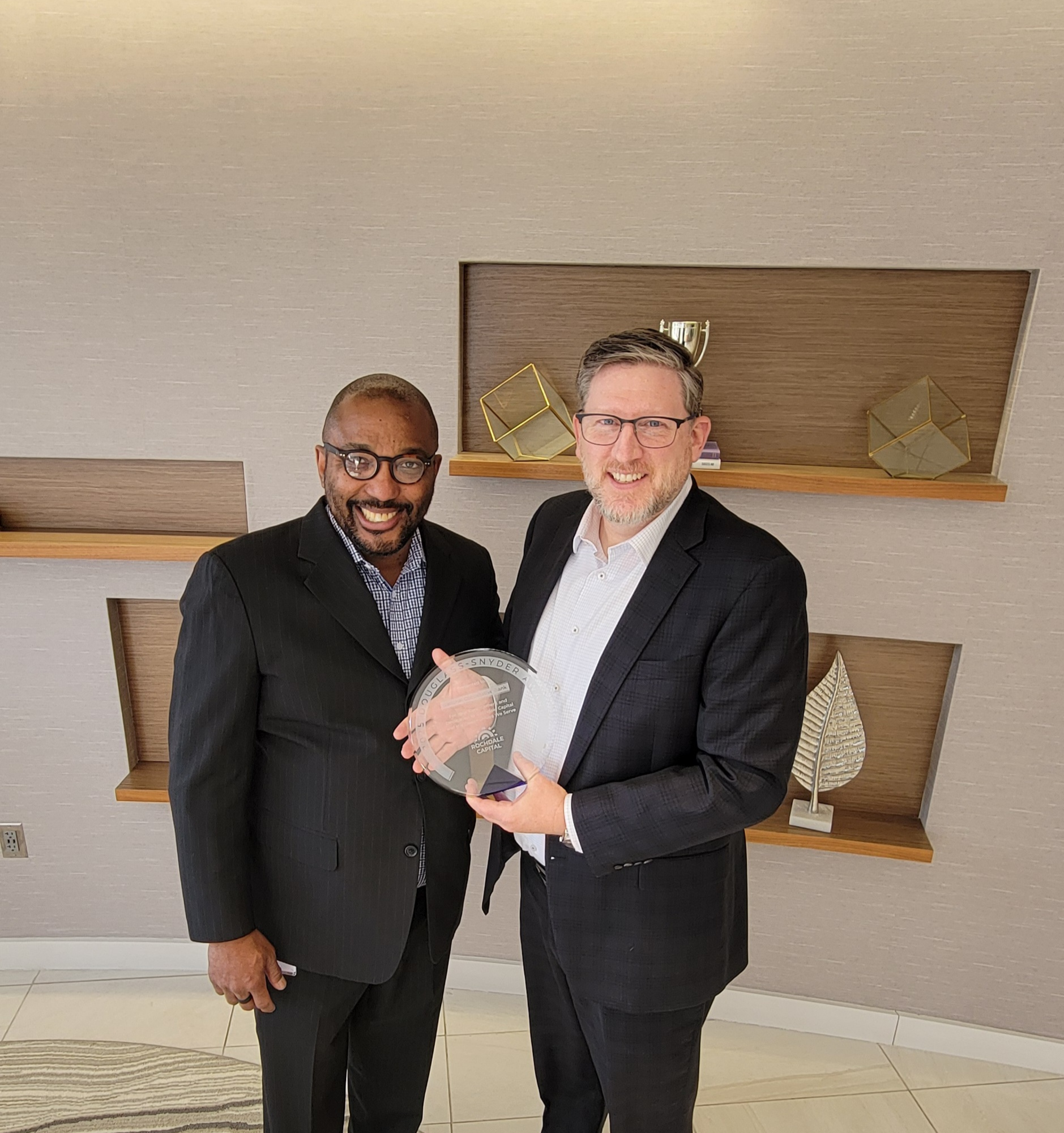 National Cooperative Bank Receives Douglass-Snyder Award From Rochdale Capital