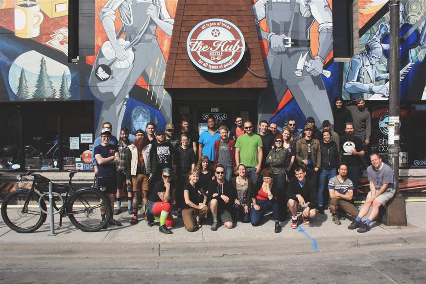the hub bike