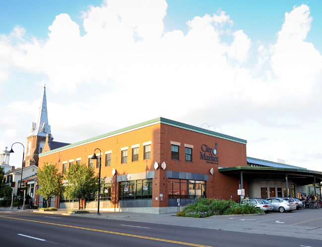 view of city market co-op from street